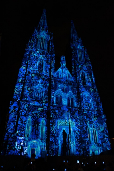 Dom Illumination am Regensburger Dom